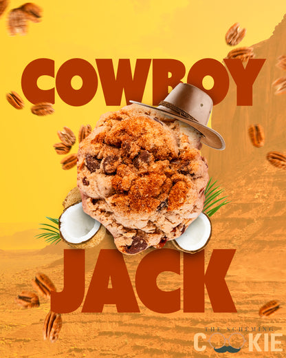 Cowboy Jack, Oatmeal Chocolate Chip, Pecan, Coconut and Cinnamon (22g Protein)
